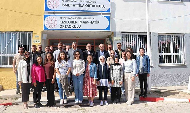 Kızılören'de eğitim durumu değerlendirildi