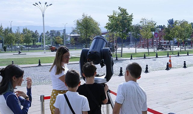 Kocaeli'de Dünya Uzay Haftası kutlandı
