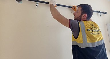 Kömür yardımı alan 104 eve doğal gaz