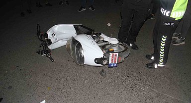 Konya'da elektrikli bisiklet otomobille çarpıştı: 2 yaralı