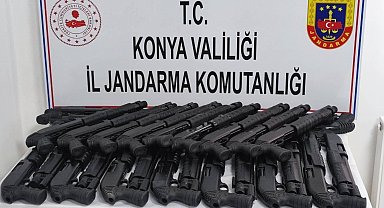 Konya'da kaçak silah operasyonu: 1 tutuklama