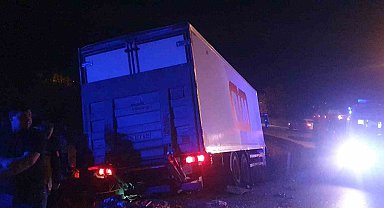 Konya'da patpat ile kamyon çarpıştı: 1 ölü, 1 yaralı