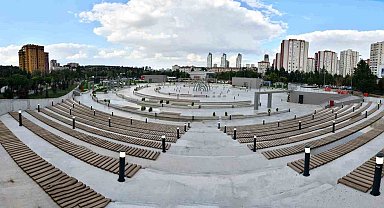 Koru mahallesi kapalı otopark ve kent meydanına kavuştu