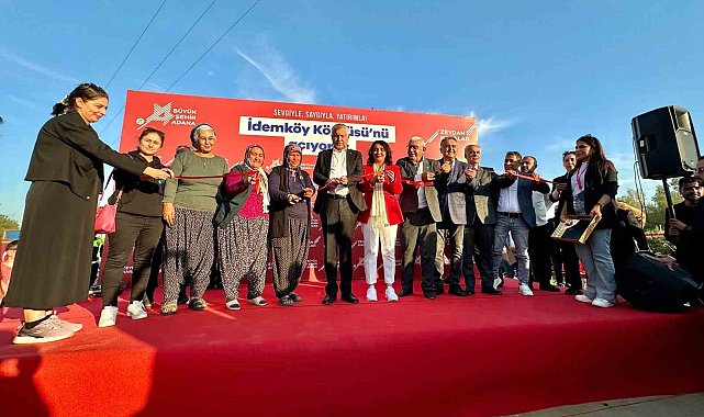 Kozan İdemköy Köprüsü'nün açılışı gerçekleştirildi