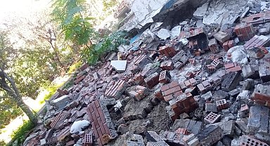 Küçükçekmece'de üzerine şömine devrilen çocuk hayatını kaybetti