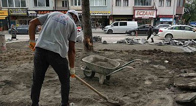 Küçüksu parkında yenileme sürüyor