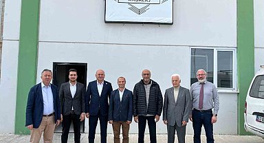 Kütahya 30 Ağustos OSB Yönetimi, oluklu mukavva firmasını ziyaret etti