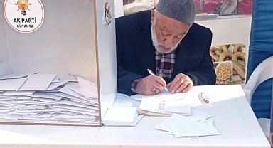 Kütahya'da Cumhurbaşkanına mektup gönderme stantlarına yoğun ilgi