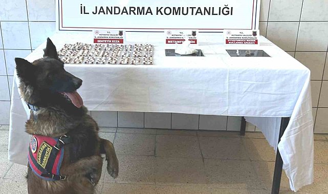 Kütahya'da jandarmadan uyuşturucu operasyonu: 3 tutuklama