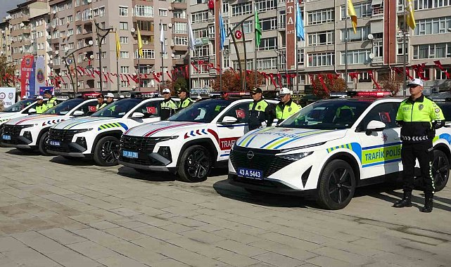 Kütahya'da polis ve jandarmaya araç takviyesi