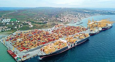 Limanlarda elleçlenen yük miktarı geçen yılın aynı dönemine göre yüzde 1,5 arttı