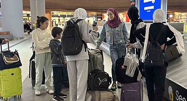 Lübnan'dan tahliye edilenler İstanbul'a getirildi