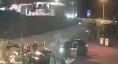 Lüks cipiyle tartıştığı iş insanının aracına defalarca çarptı: Korku dolu anlar kamerada