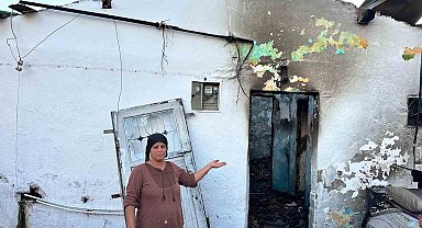 Madde bağımlısı genç ailesinin yaşadığı evi ateşe verdi
