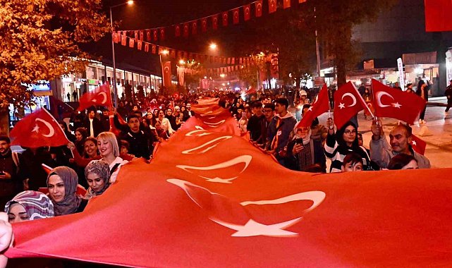 Malatya'da 29 Ekim coşkusu