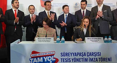 Maltepe'de Süreyyapaşa Çarşısı için imzalar atıldı