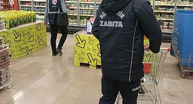 Manisa Büyükşehir Belediyesinden fiyat ve etiket denetimi