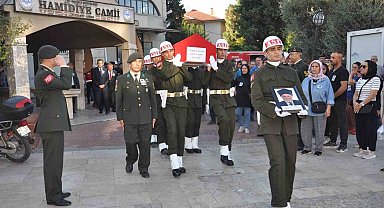 Manisa'da 92 yaşındaki Kore gazisine son görev