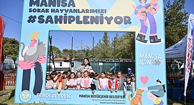 Manisalı çocuklar 4 Ekim'de can dostlarıyla buluştu