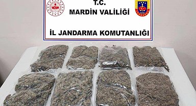 Mardin'de durdurulan araçta uyuşturucu madde ele geçirildi
