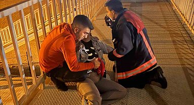 Mardin'de intihara kalkışan kadını itfaiye kurtardı