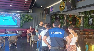 Marmaris'te zabıtadan nargile ve tütün denetimi