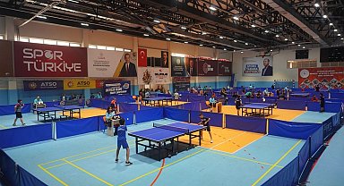 Masa Tenisi Küçükler Türkiye Şampiyonası sona erdi