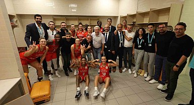 Melikgazi Kayseri Basketbol deplasmanda kazandı