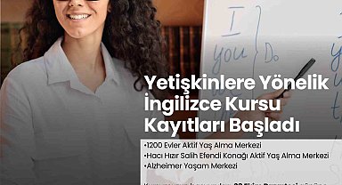 Merkezefendi'de yetişkinlere yönelik İngilizce kursu kayıtları başladı