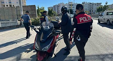 Mersin polisinden denetim: 2 çalıntı motosiklet ele geçirildi, 237 bin TL ceza uygulandı