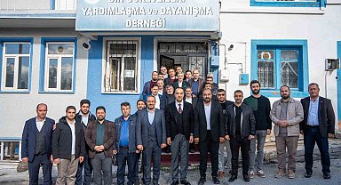 MHP İl Başkanı Yurdagül'den Din Görevlileri Yardımlaşma ve Dayanışma Derneğine ziyaret