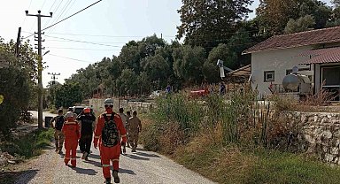 Milas'ta ekipler kayıp 80 yaşındaki yaşlı kadın için seferber oldu