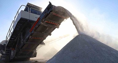 Muğla Büyükşehir Belediyesi'nden Marmaris'e mobil konkasör