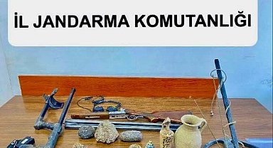 Muğla jandarmasından tarihi eser operasyonu: 1 gözaltı