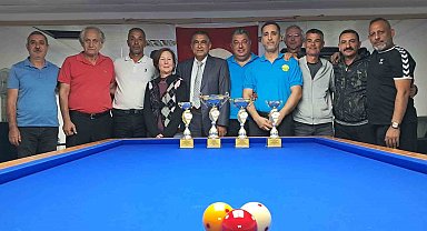 Muğla'da Bilardo Turnuvası sona erdi