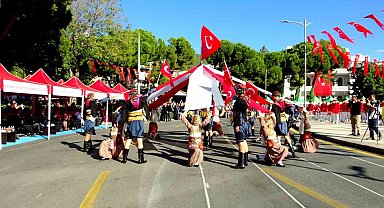 Muğla'da cumhuriyetin 101. yılı coşkuyla kutlandı