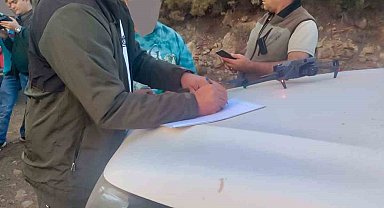 Muğla'da kaçak avcılık denetimi: "İki kişiye para cezası kesildi"