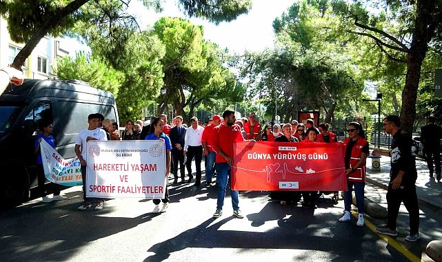 Muğla'da "Sağlık İçin Harekete Geç" yürüyüşüne yoğun katılım