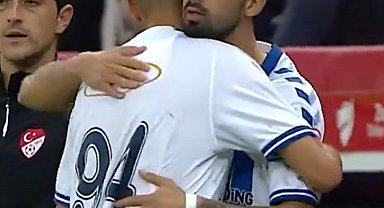 Muhammed Aybar 5 dakikada kırmızı kart gördü