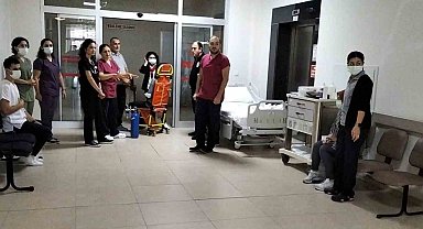 Muratlı Devlet Hastanesi'nde afet ve acil durum tatbikatı