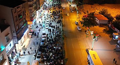 Muş'ta Filistin'e destek gösterisi