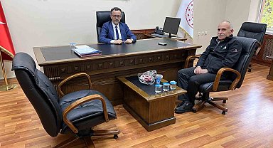 Mustafa Kurt'tan yeni müdüre ziyaret