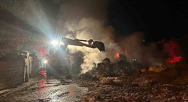 Nazilli Belediyesi'nden Yazırlı'daki yangın söndürme çalışmalarına destek