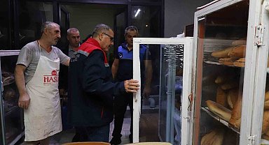 Nazilli'de fırınlar denetlendi