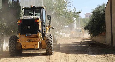 Nazilli'de yeni yol açma çalışmaları sürüyor