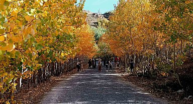 Nemrut Kalderası'nda sonbahar güzelliği