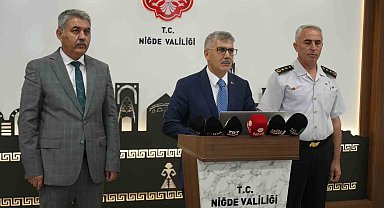 Niğde'de İl Güvenlik ve Asayiş Toplantısı yapıldı