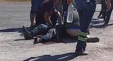 Niğde'de motosiklet ve otomobil çarpıştı, 1 kişi ağır yaralandı