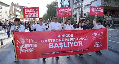 Niğde'de "Gastronomi Festivali" başladı