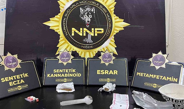 Niğde'de uyuşturucu operasyonu: 3 tutuklama